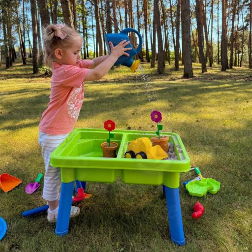 Woopie 2 az 1-ben vízasztal és homokozó 13 kiegészítővel