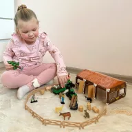 Woopie XL farmos játékkészlet 94 elemmel
