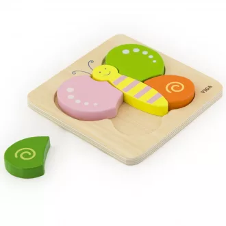 Viga baby magasított, formaillesztős puzzle 