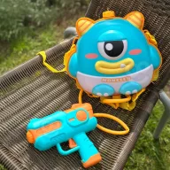  Woopie Monster vízipisztoly hátizsákkal – 2,1 literes tartállyal és állítható vízsugárral
