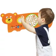 Viga montessori szenzoros manipulációs tábla