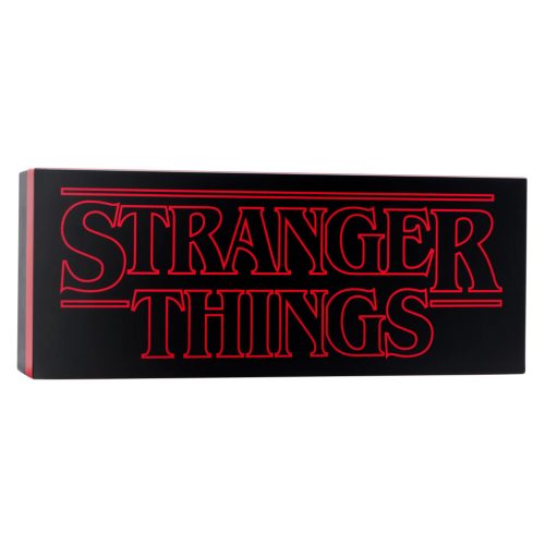 STRANGER THINGS logo lámpa - akkumulátoros