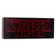 STRANGER THINGS logo lámpa - akkumulátoros
