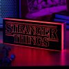 STRANGER THINGS logo lámpa - akkumulátoros