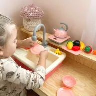 Woopie 2 az 1-ben játékkonyha és mosogató gyerekeknek