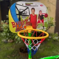   2 az 1-ben kosárlabda és focikapu szett – gyerek sportkészlet labdákkal
