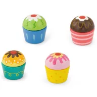 Viga 4db-os fa muffin készlet