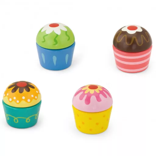 Viga 4db-os fa muffin készlet