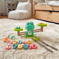 JátékWoopie dínós mérleg horgászbottal