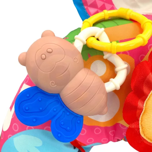 Woopie montessori interaktív oktatószőnyeg - csörgő és rágóka