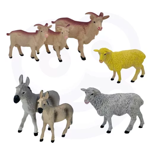Woopie XXL 57 db-os figura készlet -  farm