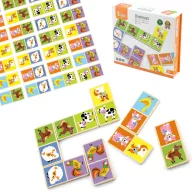 Viga montessori dominó 