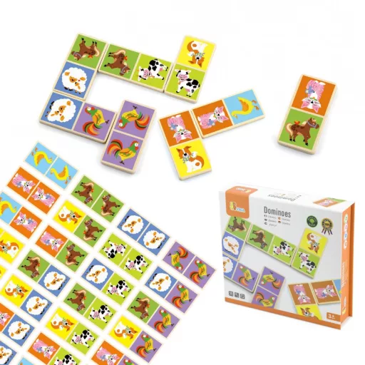Viga montessori dominó 
