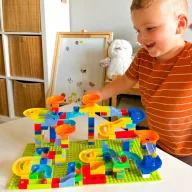   Woopie 340 db-os golyópálya - LEGO kompatibilis építőjáték