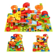  Woopie 340 db-os golyópálya - LEGO kompatibilis építőjáték