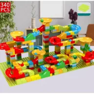   Woopie 340 db-os golyópálya - LEGO kompatibilis építőjáték