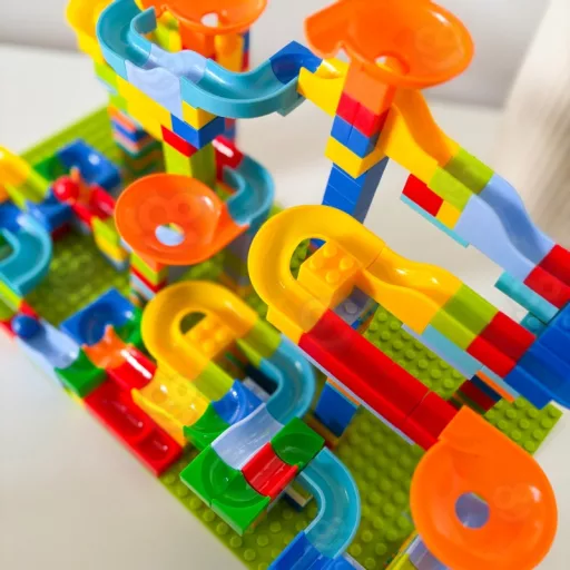 Woopie 340 db-os golyópálya - LEGO kompatibilis építőjáték