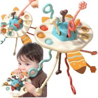   Montessori szenzoros érzékszervi játék – multifunkciós