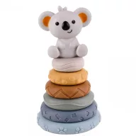 WOOPIE szilikonos, montessori toronyépítő