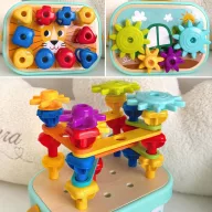   Woopie 12 az 1-ben Montessori motoros készségfejlesztő doboz