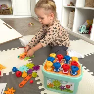   Woopie 12 az 1-ben Montessori motoros készségfejlesztő doboz