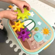   Woopie 12 az 1-ben Montessori motoros készségfejlesztő doboz