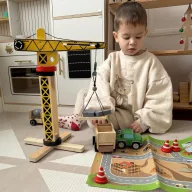 WOOPIE XXL játék építkezés 13 kiegészítővel