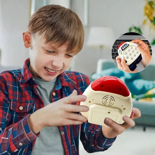 Woopie interaktív stresszoldó POP IT - rakéta