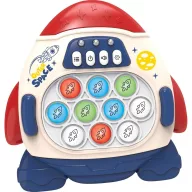 Woopie interaktív stresszoldó POP IT - rakéta