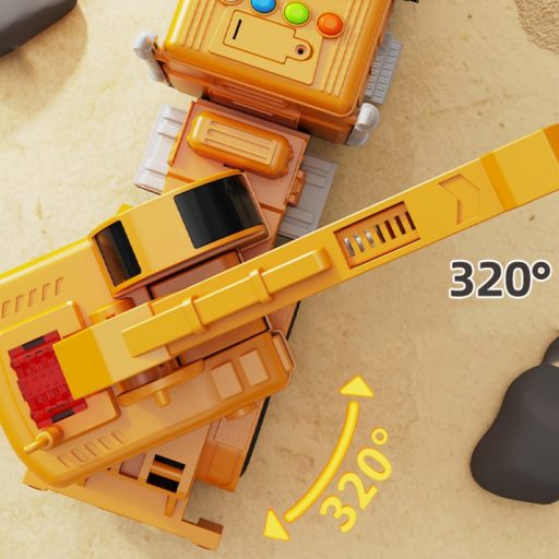 Woopie XL interaktív darus autó 