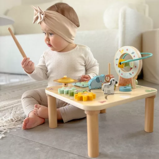 Woopie 5 az 1-ben multifunkciós montessori asztal