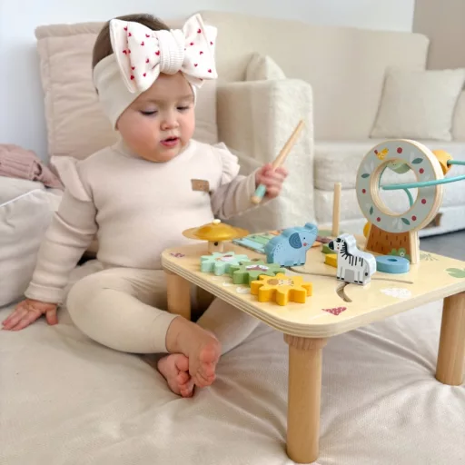 Woopie 5 az 1-ben multifunkciós montessori asztal
