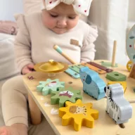 Woopie 5 az 1-ben multifunkciós montessori asztal
