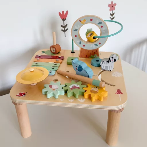 Woopie 5 az 1-ben multifunkciós montessori asztal