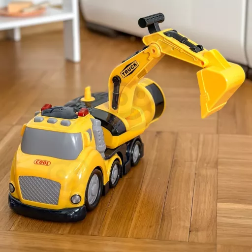 Woopie interaktív játék munkagép 