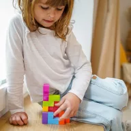   Woopie 3D mágneses kockakészlet 7 db mágneskockával és 54 db mintakártyával