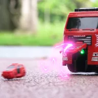   Woopie interaktív tűzoltóautó -  fény és hanghatásokkal