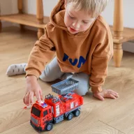   Woopie távirányítós tűzoltóautó emelőkosárral – fényhatásokkal