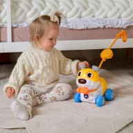   Woopie interaktív kutya – hangot adó sétáltatható játék