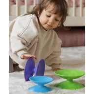   Woopie színes montessori torony babáknak – 7 részes érzékszervi fejlesztőjáték