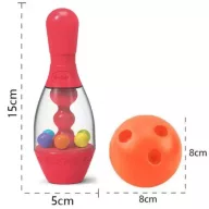 Woopie színes szenzoros bowling készlet gyerekeknek