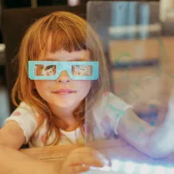   Woopie 3D hatású rajztábla – LED háttérvilágítással és 3D szemüveggel
