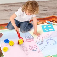   Woopie XL varázs vizes festőszőnyeg kiegészítőkkel 100 x 80 cm