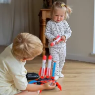 Woopie habszivacs rakétakilövő - 6 db rakétával