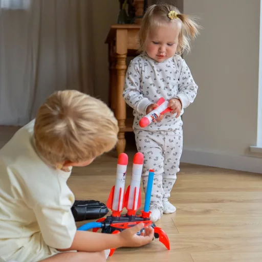 Woopie habszivacs rakétakilövő - 6 db rakétával