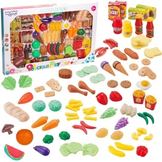 Woopie XXL 120 db-os játékétel készlet