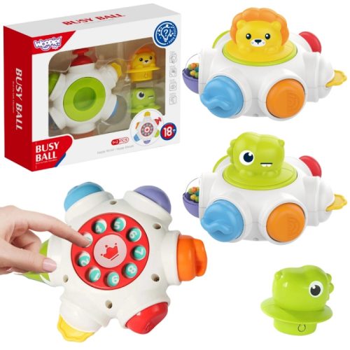 Woopie 6 az 1-ben űrrakéta aktivitáskocka – érzékszervi fejlesztőjáték