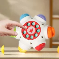   Woopie 6 az 1-ben űrrakéta aktivitáskocka – érzékszervi fejlesztőjáték