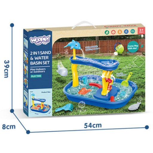 Woopie vízi játékasztal 11 kiegészítővel