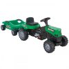 Woopie XXL pedálos traktor utánfutóval